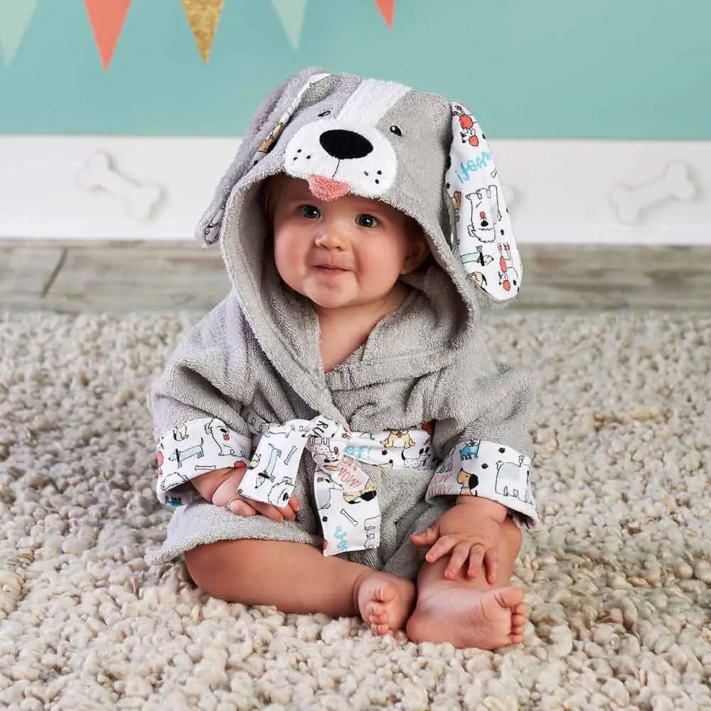Serviette de bain à capuche pour enfants