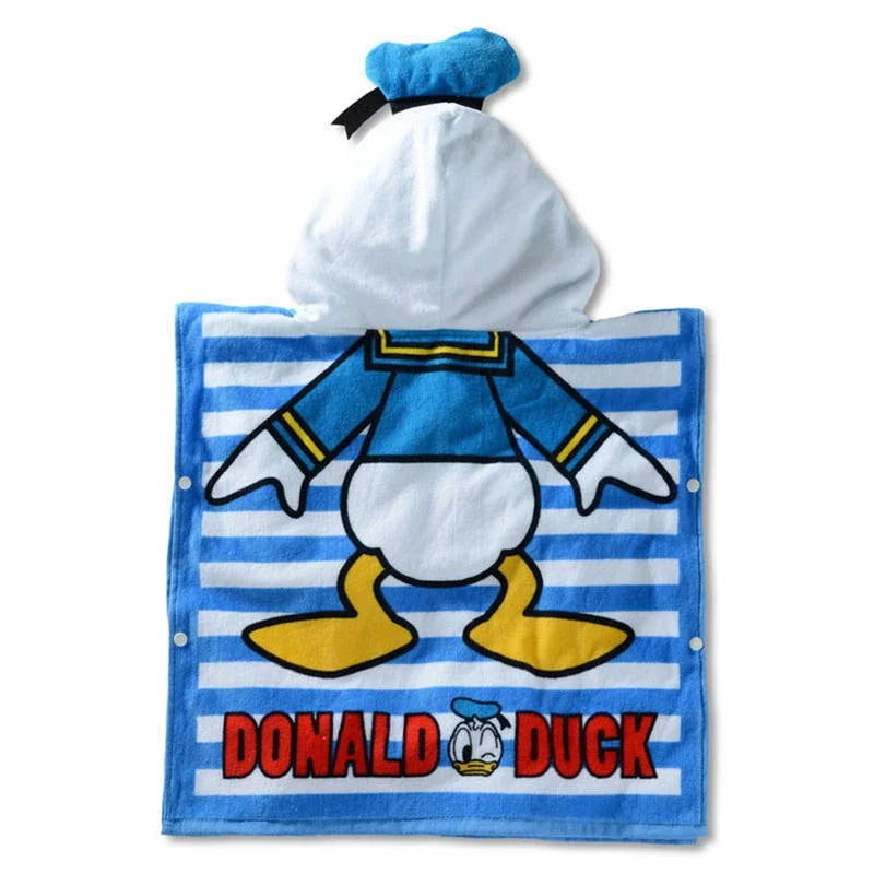Serviette de bain disney cartoon pour enfants