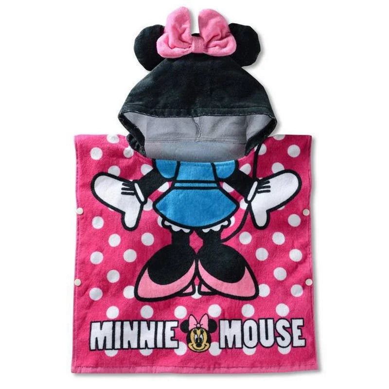 Serviette de bain disney cartoon pour enfants