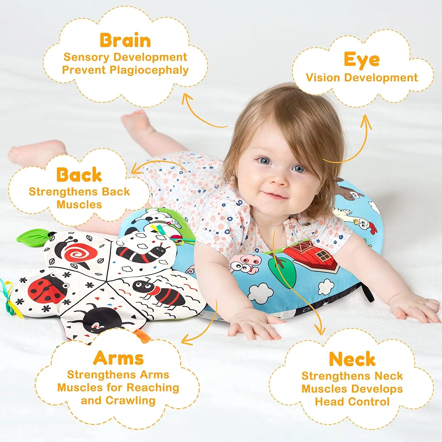 Tapis de jeu 3D pour Bébé