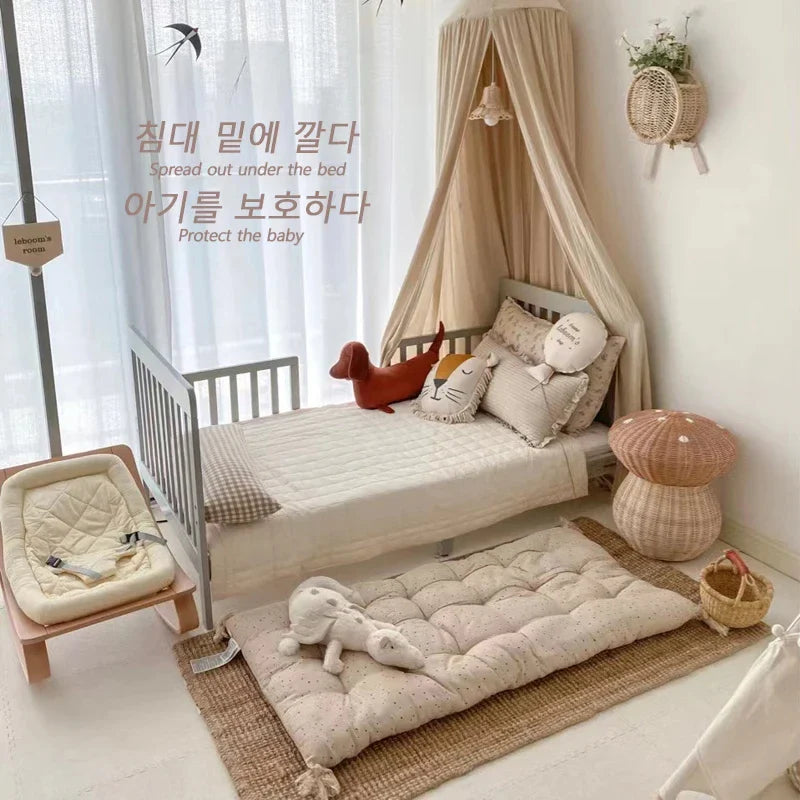 Tapis de jeu pour bébé - 9PCS-Beige