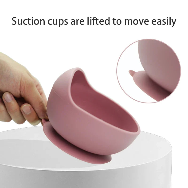 Vaisselle d’alimentation en silicone pour bébé