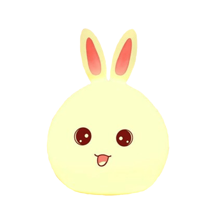 Veilleuse bébé lapin rose | Couleur bébé™