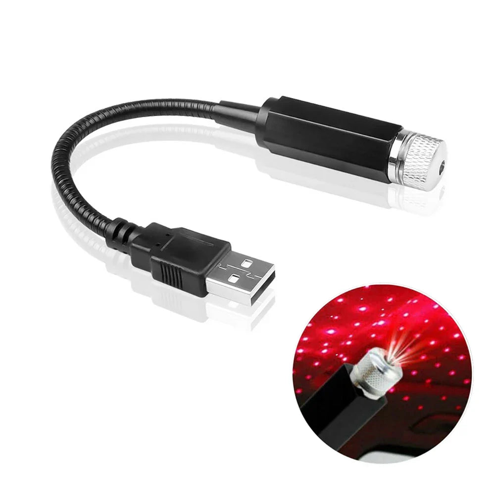 Veilleuse ciel étoilé LED romantique - Red / USB Plug