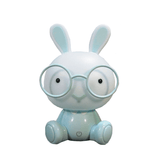 Veilleuse bébé lapin lunette bleu | Couleur bébé™