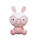 Veilleuse bébé lapin lunette rose | Couleur bébé™